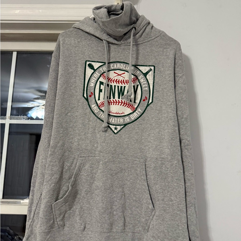 Gray Boston Fenway Hoodie